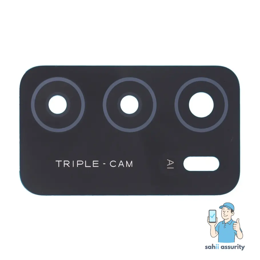 Camera Lens for Oppo A16 Black